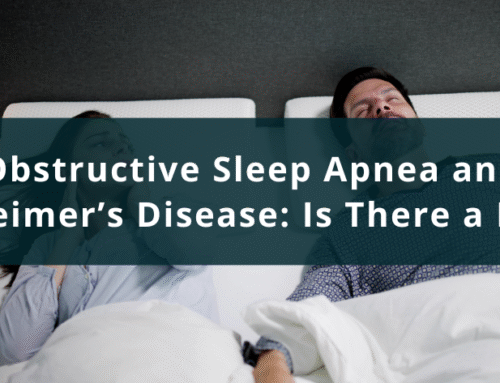 Obstructive Sleep Apnea and Alzheimer’s Disease: Is There a Link?